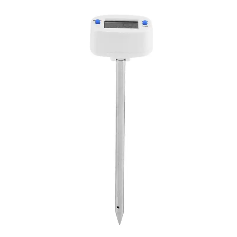 Soil Moisture Meter,Digital Soil Temperature Moisture Meter Tester,River Sand Soil Hygrometer Temperature Humidity Tester with Probe Stainless Steel Needle