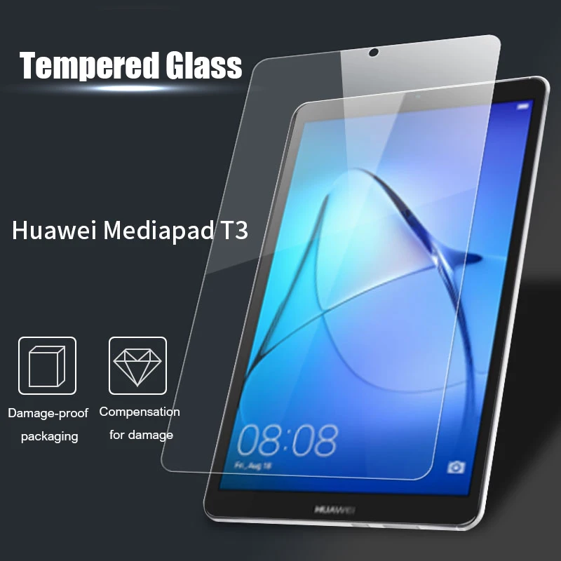 

Tempered Glass For Huawei Media Pad T3 10 Screen Protector Tablet 9.6" Tempered Glass Tablet Screen Protectors Film For AGS-L09