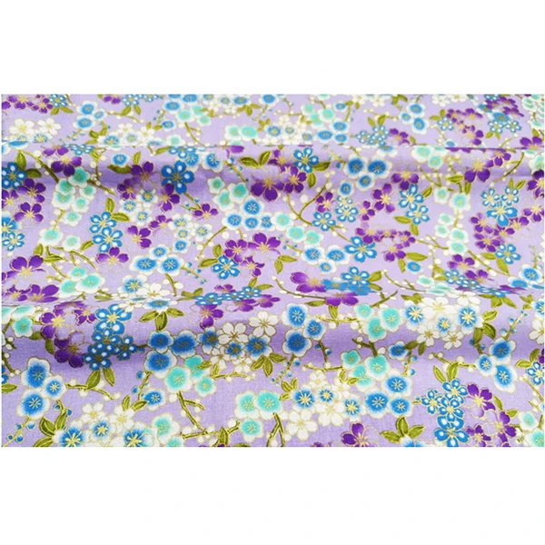 13 DIY 50x70CM Multicolor Japan Style Zephyr Pattern Patchwork Cotton Fabric Bundle Sewing Quilting Crafts for Kimono Tablecloth - Цвет: 13