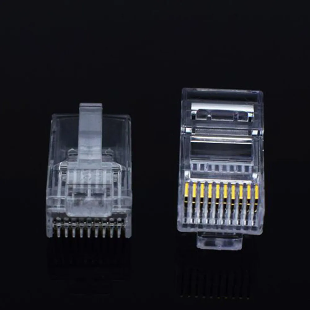 Рисунок 3 - Сетевой модульный штекер RJ45 с позолоченным покрытием