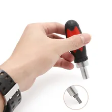 

Carbon Steel Ratchet Wrench Screwdriver Driver Handle Iron + PV Plastic