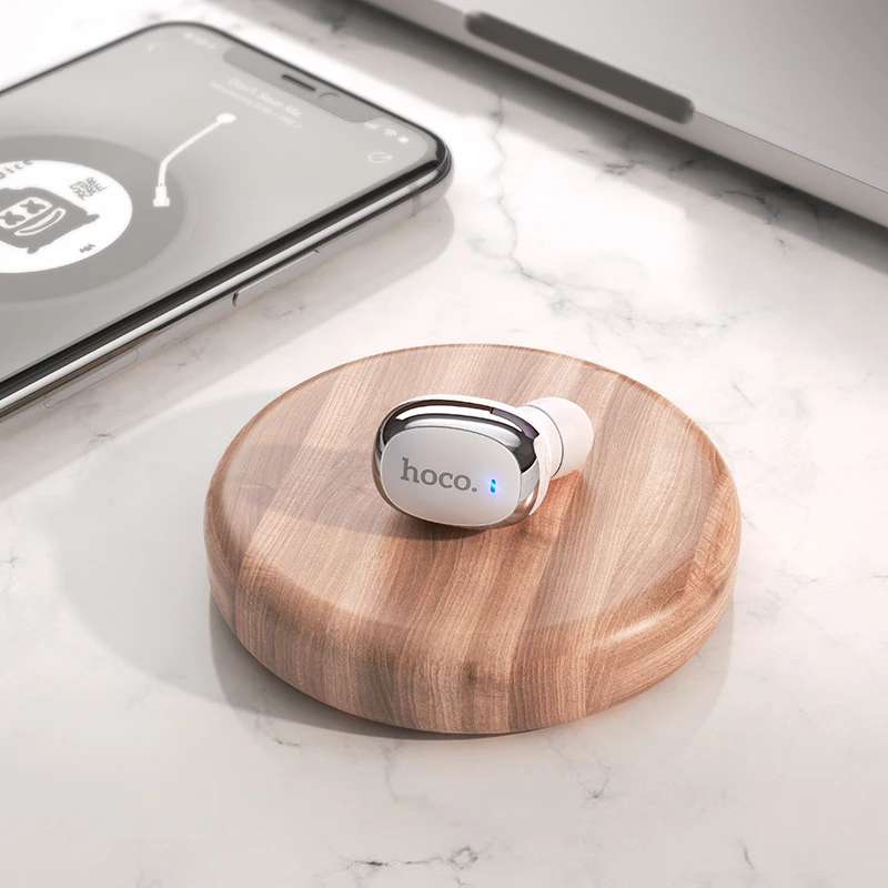 Беспроводное зарядное устройство Hoco мини вкладыши Bluetooth 5 0 Беспроводные наушники