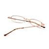 Unisex Mini Portable Metal Frame Reading Glasses With Metal Case Hot Slim Eyeglasses Vision Care Reader Spectacles +1.0 to 4.0 5