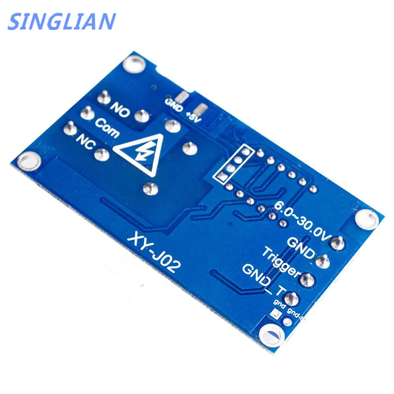 Один релейный модуль XY-J02 время задержки отключения питания триггер задержки цикла синхронизации цепи переключатель для arduino