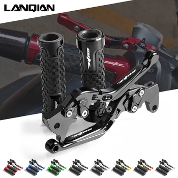 

For KTM 990 SuperDuke Motorcycle Aluminum Brake Clutch Levers & Handlebar Handle Grips 990 Super Duke 2005-2012 2009 2010 2011