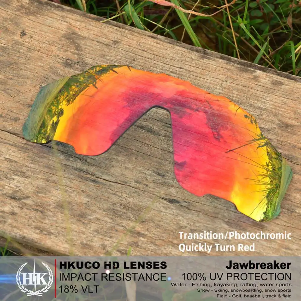 Hkuco Mens Replacement Lenses For Jawbreaker Sunglasses