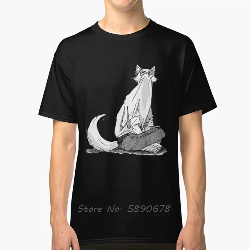 Beastarsアニメlegosi Tシャツbeastarsアニメマンガtシャツメンズコットンtシャツトップス原宿 Tシャツ Aliexpress