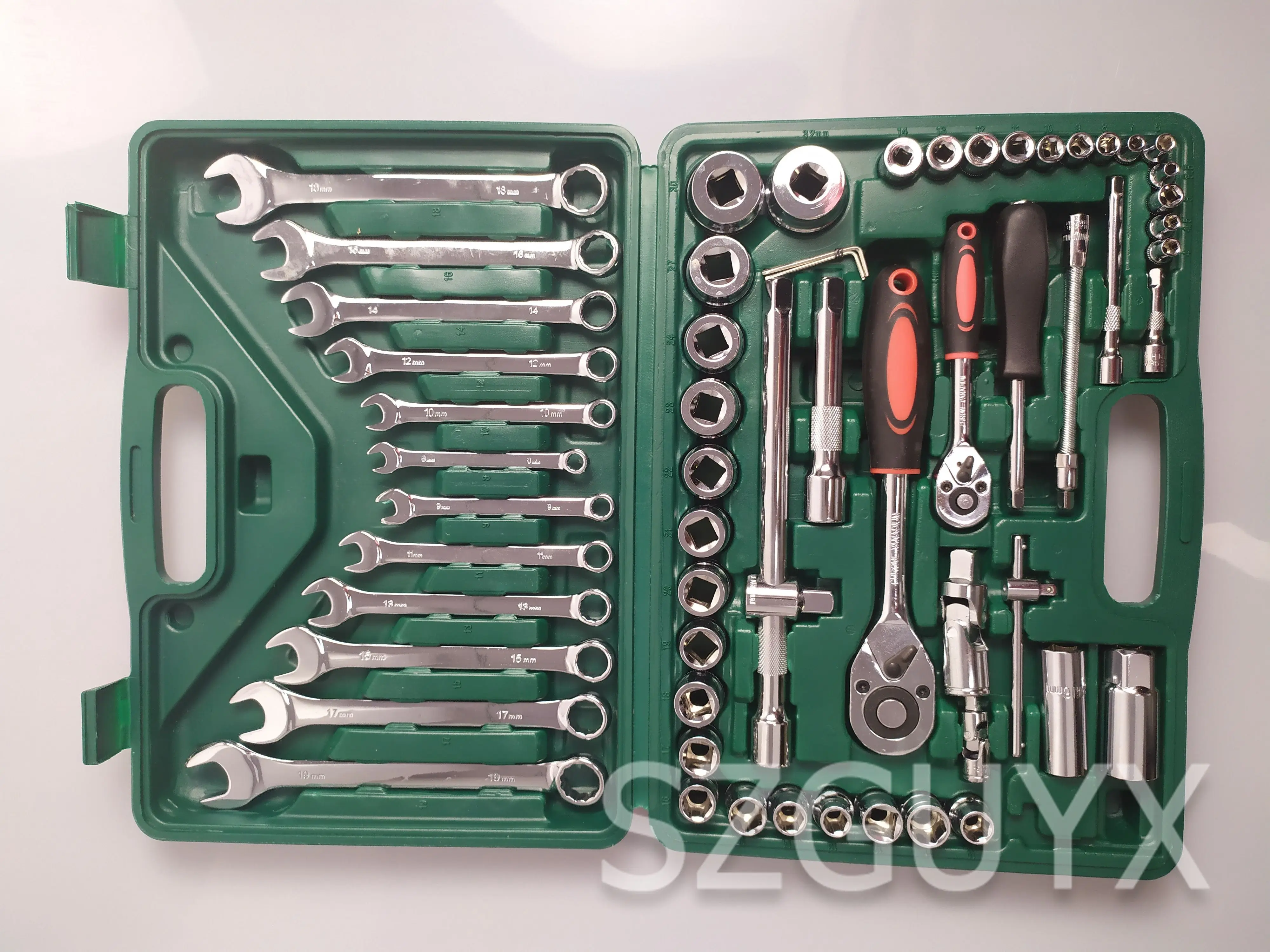 1 Набор(61) торцевой ключ ремонтный сервис набор инструментов комбинированный набор аппаратных средств набор трещотки гаечный ключ