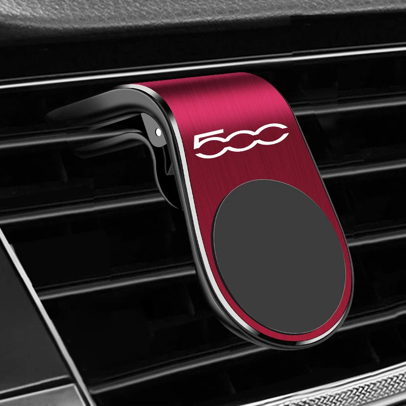 Metal Car Phone Holder For Fiat 500 500x 500l Air Vent Clip