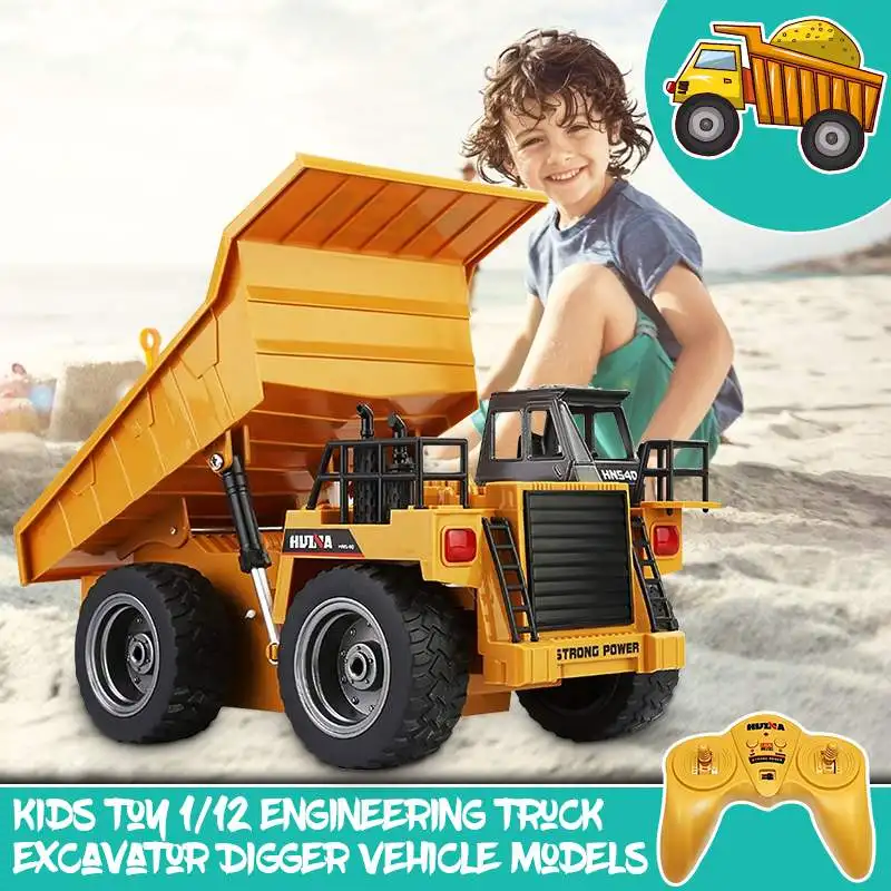 metal rc dump truck