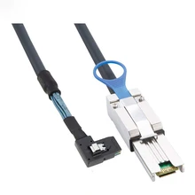 

Mini SAS SFF-8087 Left Bend To SFF-8088 High-speed 6G Server External Cable