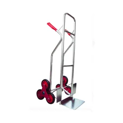 Folding aluminium hand pull shopping garden cart trolley