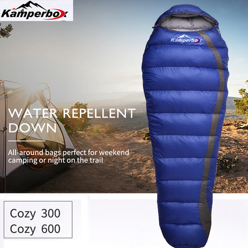 Kamperbox Sleeping Bag Winter Cold Down Sleeping Bag 1