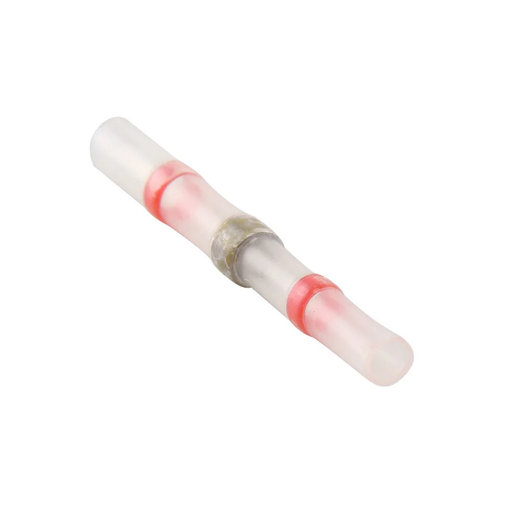 

50Pcs Soldering connector with Shrink Tube Electrical Wire Splice Insulated Welding Terminals DEC889