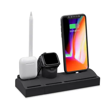 

5 In 1 Home Desktop Bedside Support Tablet Stand Pad Compact Travel Cell Phone Display Non Slip Car Hands Free