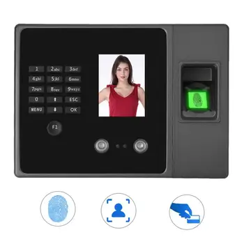 

2.8in TFT HD Screen Waterproof TCP Face Recognition Fingerprint Password Attendance Machine 100-240V Office Access System