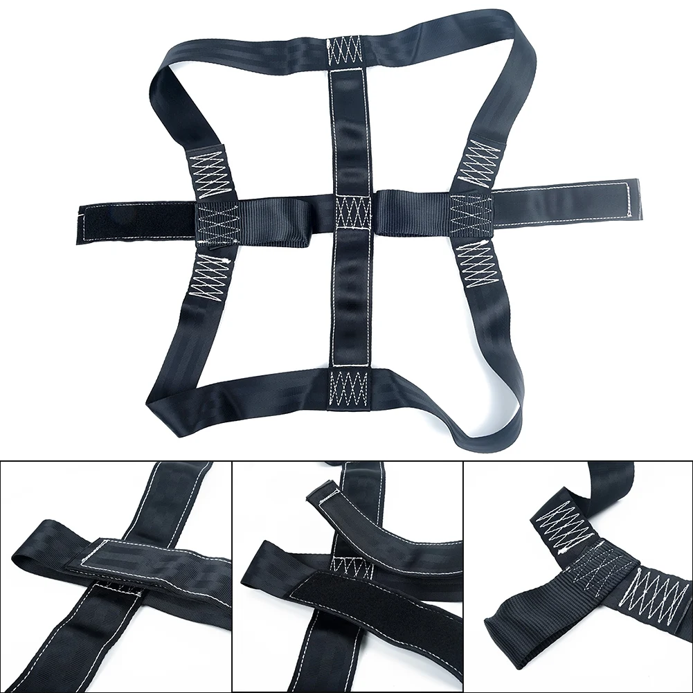 Новый универсальный черный/красный Крепежный ремень для крепления заднего
