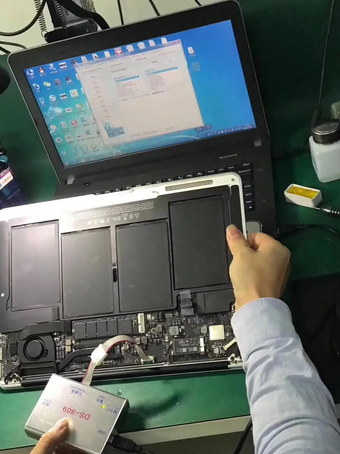 Для Mac разблокировки инструмент DS-809 EFI булавка навесной замок для A1369 воздуха BIOS