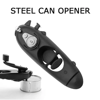 

household high fuction can opener 8-in-1 hand bear bottle openers Stainless steel canning knife out door