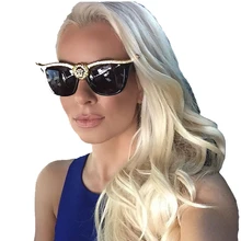 Европейская и американская звезда, голова льва, солнцезащитные очки, модная индивидуальность, крутая Пара моделей, солнцезащитные очки, панк, привлекательные солнцезащитные очки