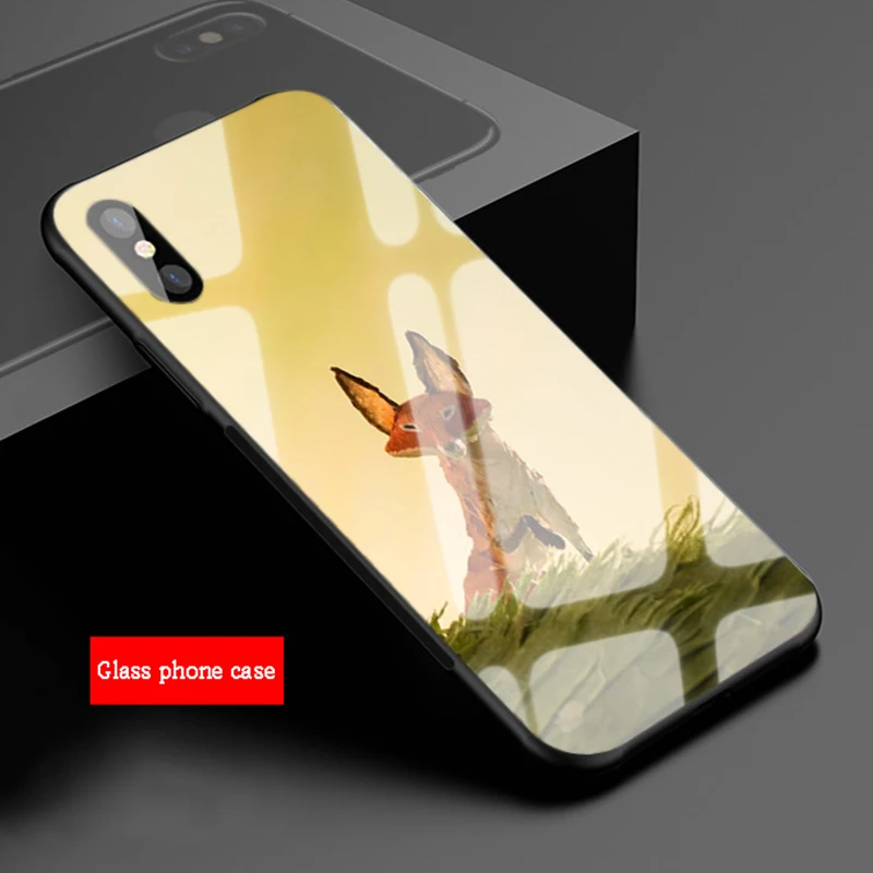 Чехол для iPhone 6 для телефона little Prince из закаленного стекла 6plus 7 7 plus 8 8plus 5 5S SE X XS XR XS Max