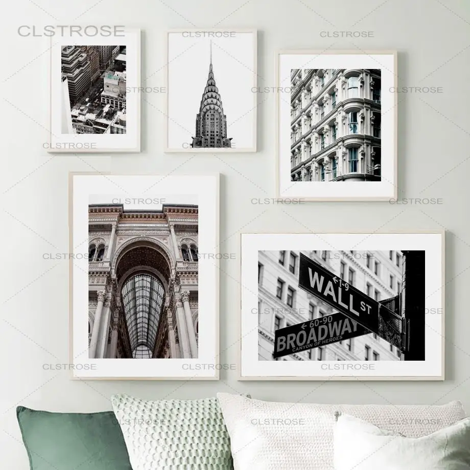 

Картина на холсте Нью-Йорк Таймс Сквер архитектура скандинавский пейзаж модный художественный плакат Современная фотография домашний декор
