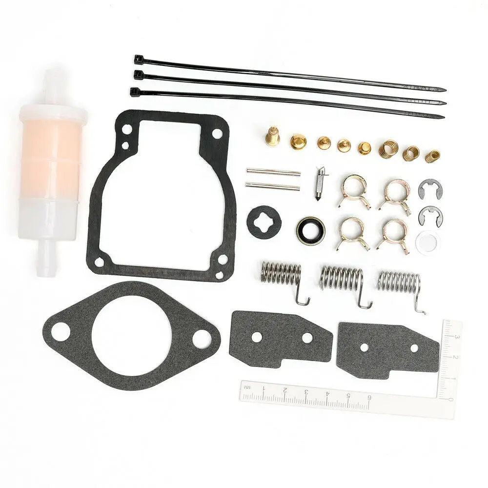 3 Pack Carburetor Kit for Mercury Mariner 30 40 50 55 60 70 75 80 90 100 115 125 Hp WME Stamped Carburetors Replaces 18-7211 1395-811223-1 Please Read Product Description for Exact Applications GLM