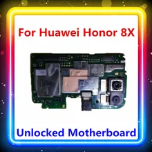 Для huawei honor 8X материнская плата L21-64G L21-128G-4G L21-128G-6G для honor 8X заменить карты/панель ОС Android обновления плата