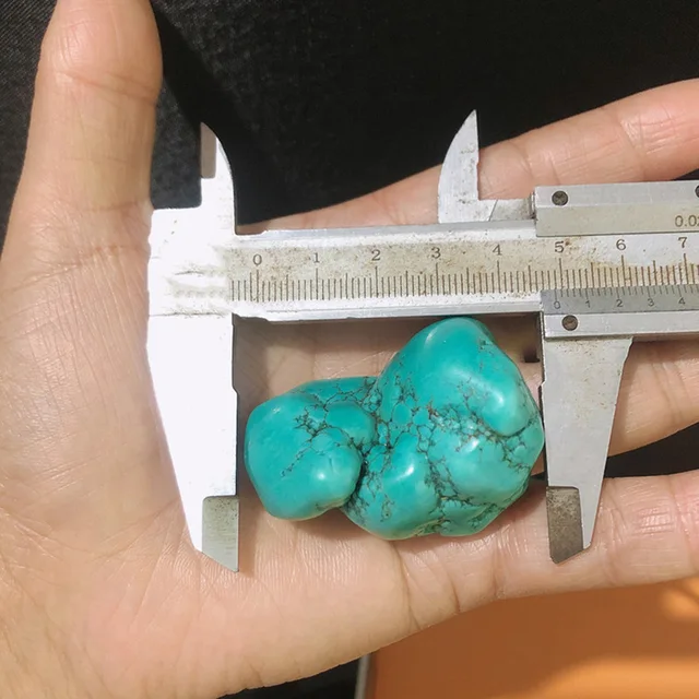 Szabálytalan Véletlenszerű Alak Durva Természetes Türkiz Drágakő Meditáció Reiki Kövek Feng Shui Energia Díszek Otthoni Szerencsés Ajándékokhoz - Image 5