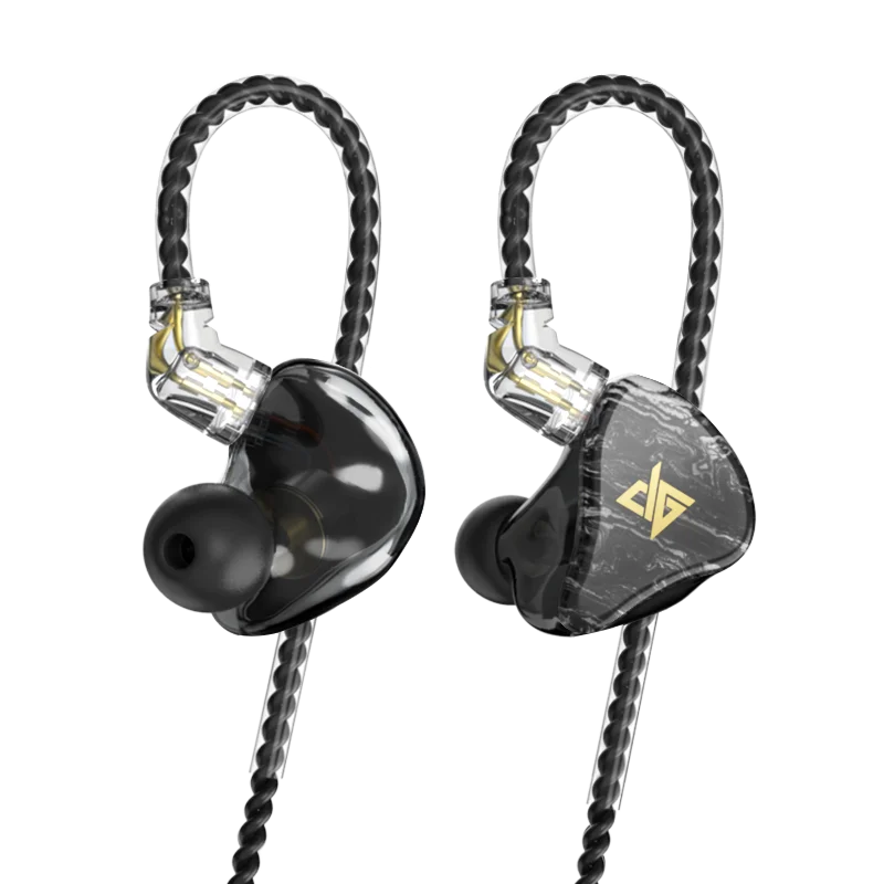 AUGLAMOUR T100 наушники 8 мм графеновая Коаксиальная двойная подвижная катушка в ухо