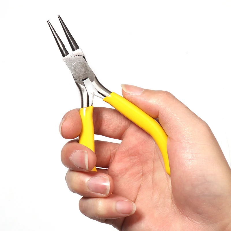 SAUVOO Stainless Steel Multifunction Pliers End Cutting Wire Pliers Hand Tools & Equipment Kit for DIY Jewellery Accessory