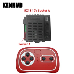 24V High Power 200W Children's Electric Car Remote Control System (Red RC and RX18 A)