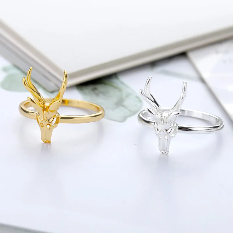 Vintage Punk Skeleton Skulls Rings Women Man HipHop Jewelry Stainless Steel Satan Devil Finger Accessories Friend finger ring stainless steel ring jewelry accessories