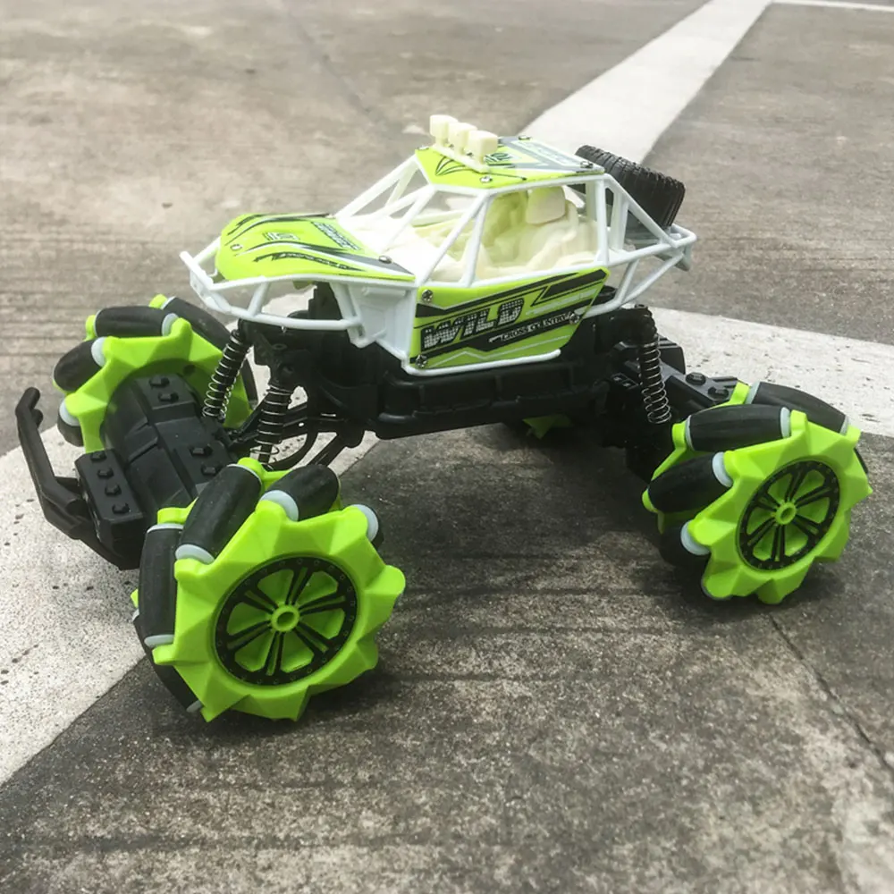 1:16 4WD радиоуправляемая Игрушечная машина 2,4G беспроводной контроль Дрифт альпинистский трюк rc автомобиль с колесом Mecanum горизонтальный дрейф внедорожный свет музыка