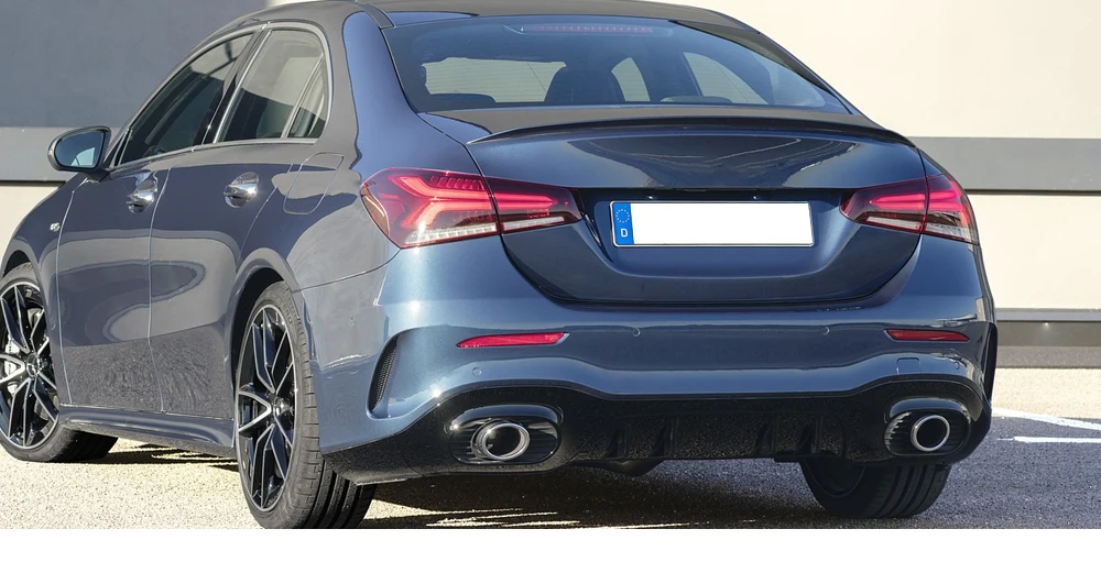 Подходит для Mercedes-Benz A Class W177 СЕДАН задний спойлер крыла углеродного волокна
