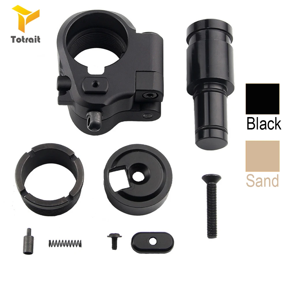 TOtrait Tactical AR Black Folding Stock Adapter Fit M16 M4 SR25 Series GBB(AEG) For Airsoft Paintball Shooting Hunting Accessory | Спорт и