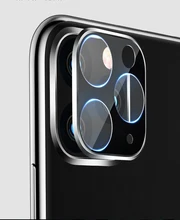 Cho Iphone 11 3D Toàn Bộ Lưng Máy Ảnh Ống Kính Bảo Vệ Màn Hình Trong Cho iPhone 11 Pro Max 2019 Kính Cường Lực Phim Nhôm kim Loại Ống Kính