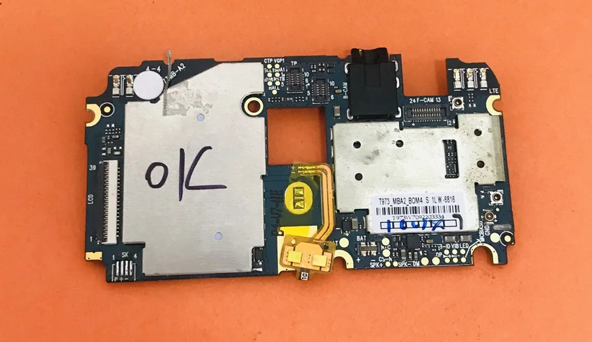 Used Original mainboard 2G RAM+16G ROM Motherboard for M-Horse Power 2 MTK6737 Quad Core Free Shipping | Мобильные телефоны и