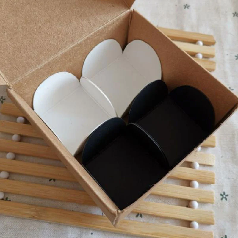 50 Stück/Los Weiße und Schwarze Ferrero Schokoladenverpackungen Hochzeit Festival Dekorative Box Schokoladenverpackung Süßigkeiten-Geschenk und Gastgeschenke – Detail 6