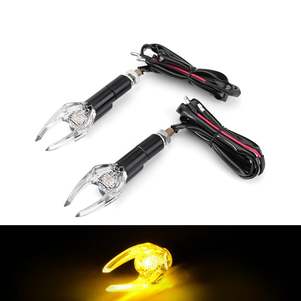 

New style 2PCS Motorcycle LED Turn Signal Light motorcross Short Indicator Blinker Lamp light for Yamaha kawasaki honda suzuki