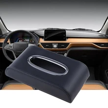 1 шт. коробка для салфеток Органайзер салфетка портативный автомобильный блок для хранения Тип Украшения Для Офиса Искусственная кожа Многофункциональный чехол для дома