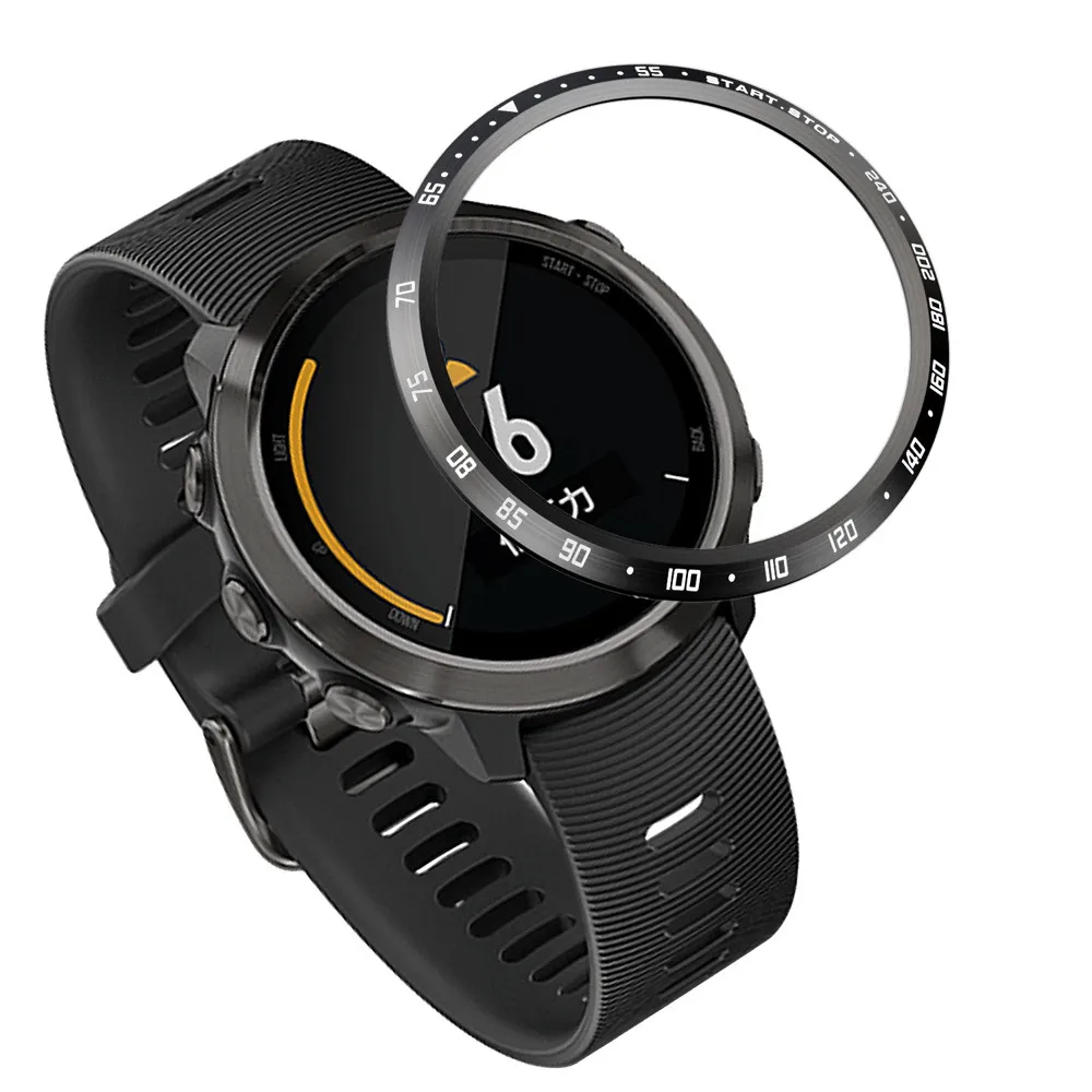 Аксессуары для часов Garmin Forerunner 645, кольцо для часов, клейкое покрытие, против царапин, нержавеющая сталь, Reloj bisel# Y