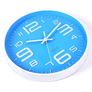 

Rose Gold Hot Selling Hanging Clock Impulse Wholesale Factory Direct Sales Living Room Stereo Digital Simple Clock Mute