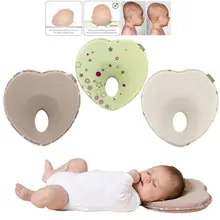 Oreiller Anti roulis pour nouveau né, tête plate, pour empêcher le soutien du bébé, berceau