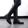 Horse Riding Boots Male Microfibre Leather Rider Boots Equestrian Equipment Boots For Summer Winter Outdoor Sports 3