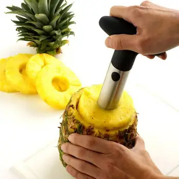

Stainless Steel Pineapple Peeler Cutter Slicer Corer Peel Remover Blades Fruit Vegetable Knife Gadget Kitchen Tools