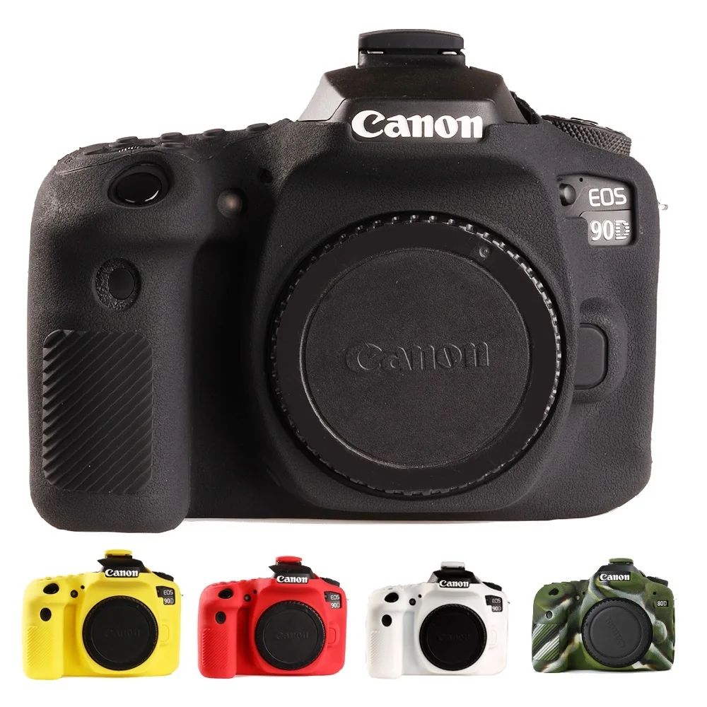 forCanon90DCameraCoverSiliconeCameraProtectiveCaseforCanon