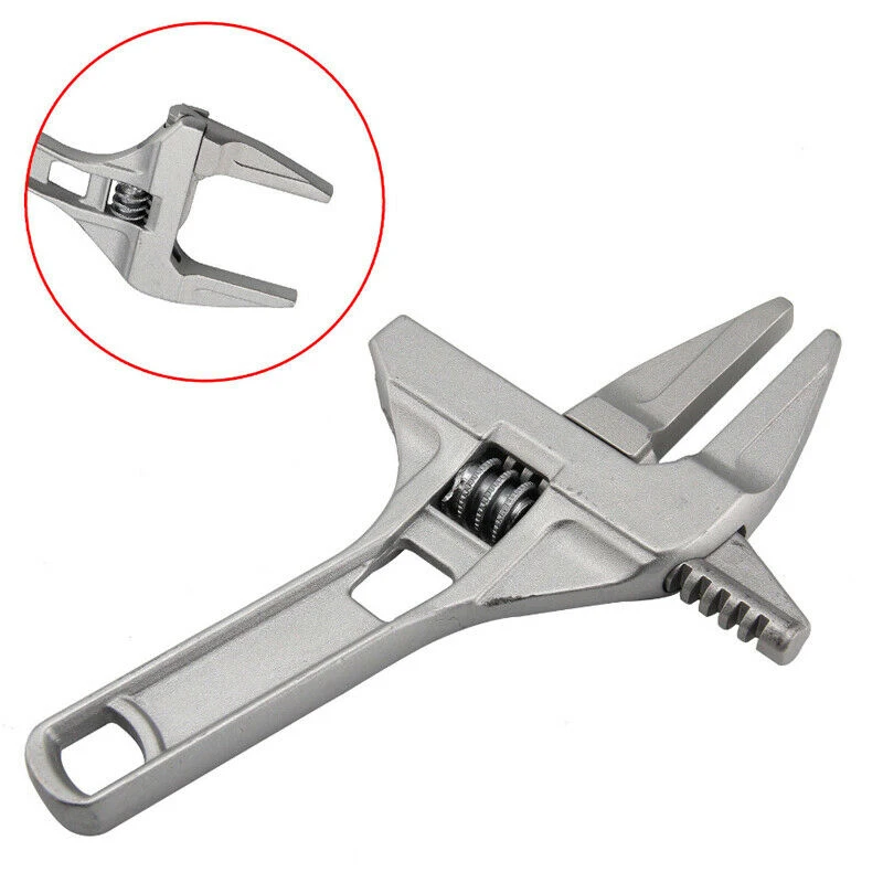 

Adjustable Pipe Nut Wrench Repair Tool 6-68mm Opening Plumber Repair Spanner Wrench Multi-Function Wrench Hand Tool For Bathroom