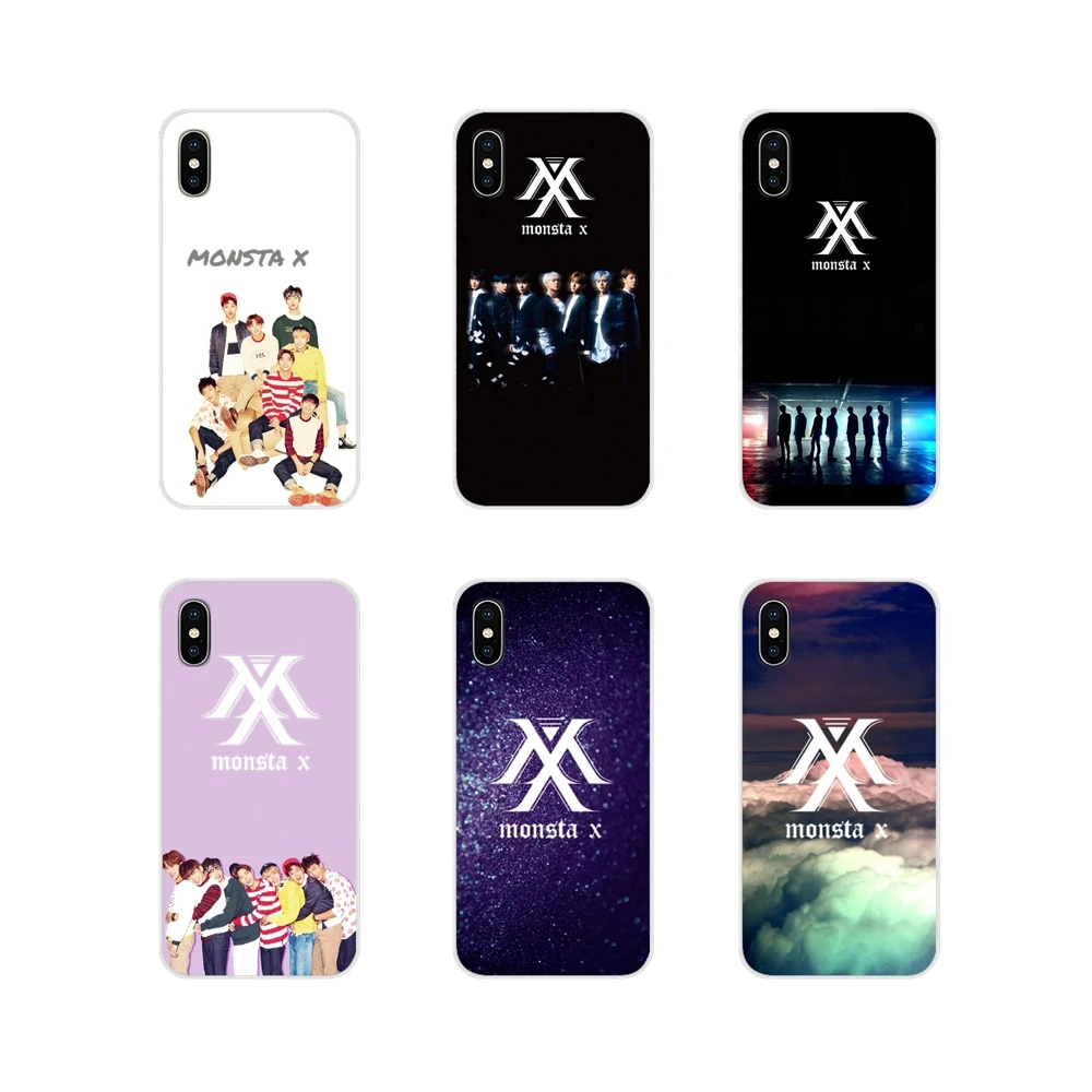 Аксессуары чехол для телефона Monsta X KPOP Boy Group Huawei Honor 4C 5C 6X 7 7A 7C 8 9 10 8C 8S 8X 9X 10I 20 Lite