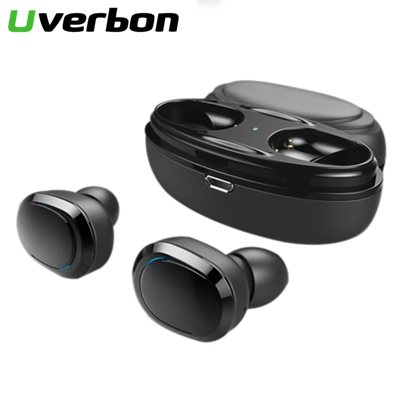 TWS Bluetooth наушники мини Двойные беспроводные V4.1 Беспроводная гарнитура с зарядным